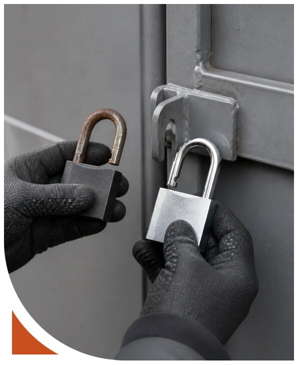 Замена навесного замка с выездом в Аксае от 1524 р. | Разлок-Акс